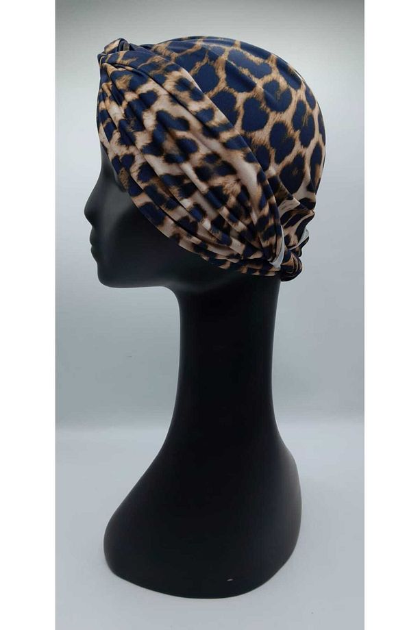 Leopar Desenli Dolama Bone - Laci Bej - 3