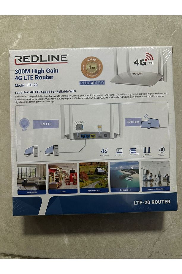 Lte-20 4g Lte Router 300m Sim Kart Modem - 2