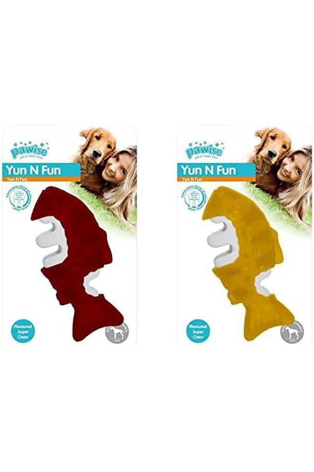 Yum N Fun Balık Aromalı Çiğneme Köpek Oyuncağı 12,5 Cm - 3