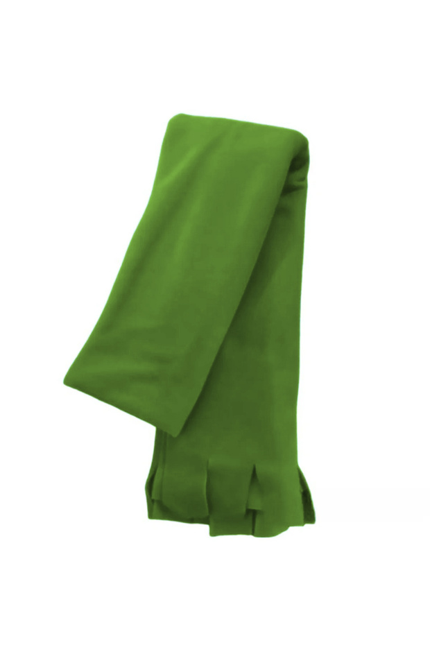 Unisex Fleece Green Scarf
