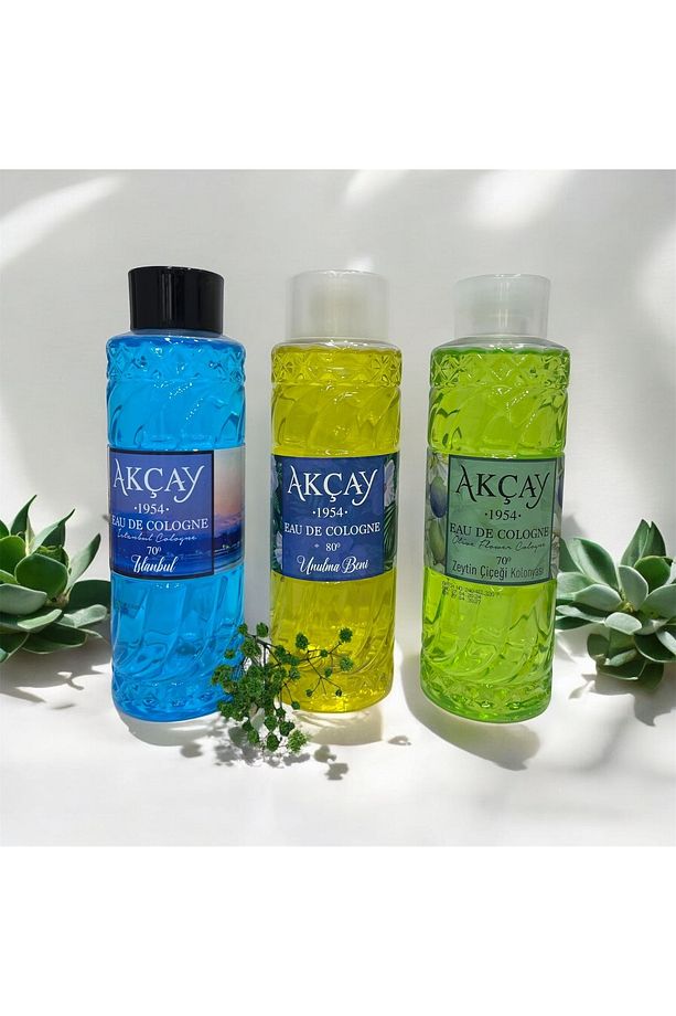 Eau De Cologne Serisi , Unutma Beni, Istanbul, Zeytin Çiçeği 400 ml X 3 - 1