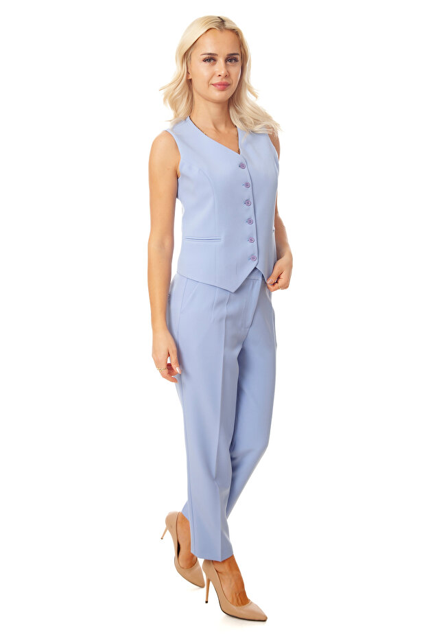 Back Double Pants with Pockets - 3