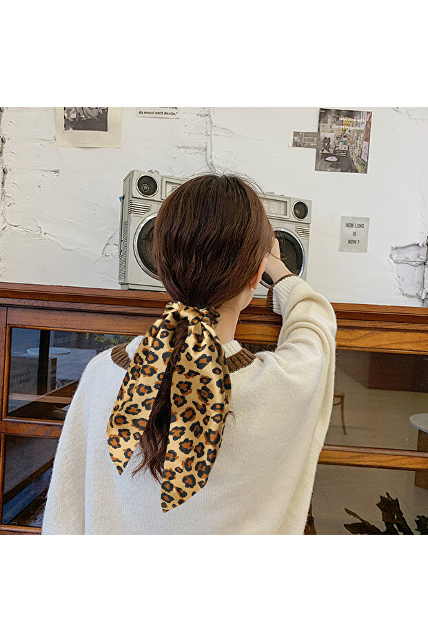 Cataramă cu eșarfă leopard -3221 - 1