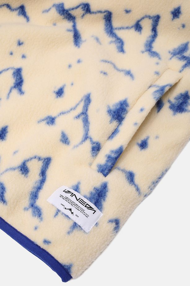 Regular Fit Next Unisex Polar Desenli Mavi - 6