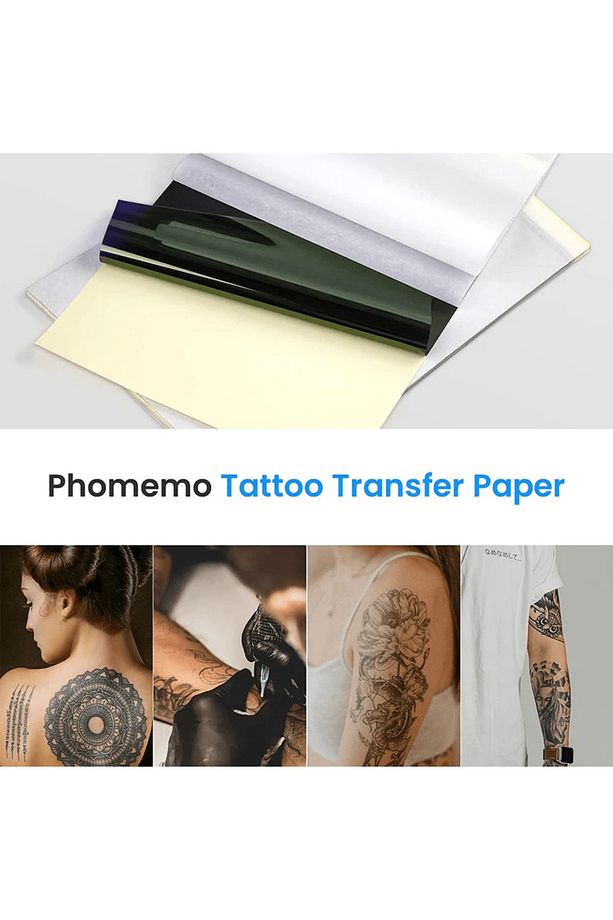 100 Adet Dövme Tattoo Transfer Kağıdı A4, M08f, Tp81/83/86/87/88 Için - 2