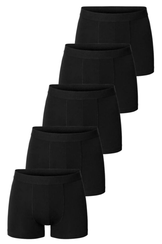 Černý pánský boxer 5 Pack - 3