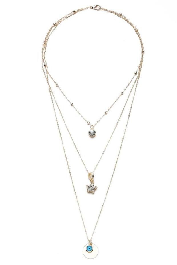 قلادة ثلاثية على شكل نجمة - 4