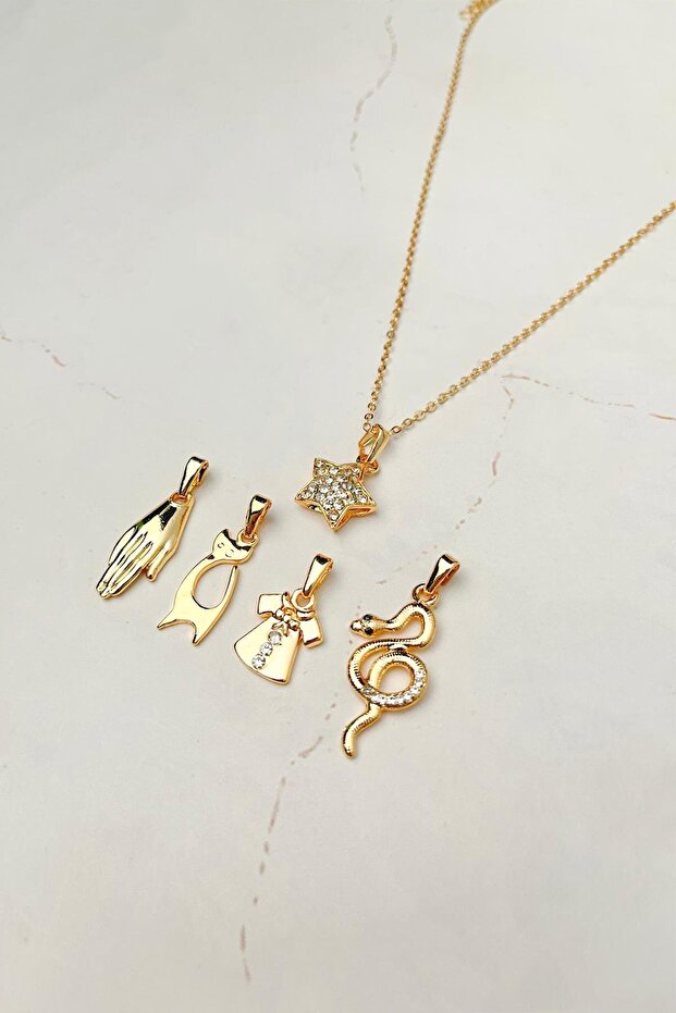 Çoklu Figürlü Kolye Ucu - 1