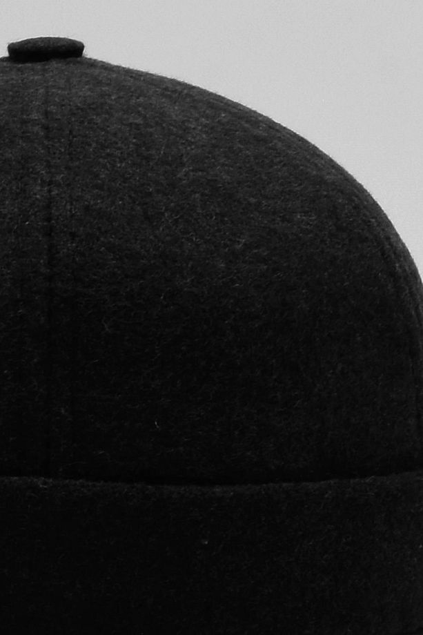 Kışlık Yeni Stil Yün Retro Hip-hop Docker Şapka - 3