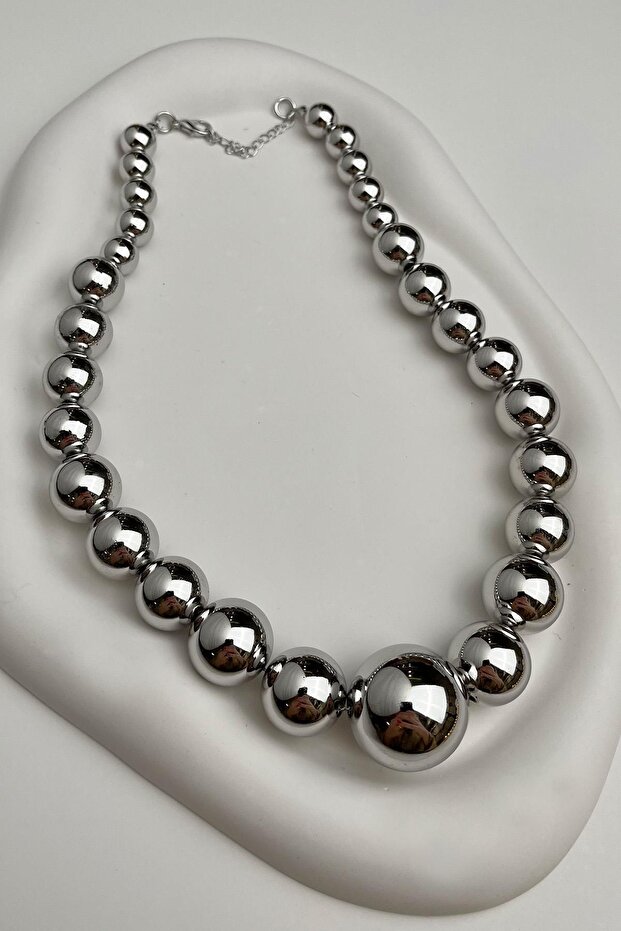 Small Big Ball Necklace (Ccb Size: 42+5 cm)