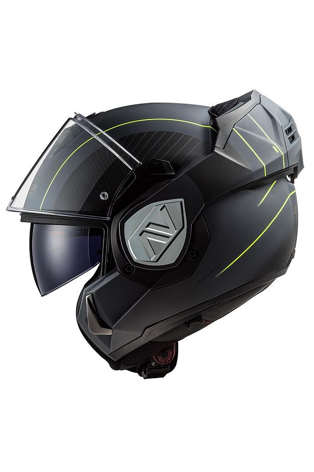 Advant Cooper Çene Açılır Modüler Kask Mat Tıtanıum Siyah - 3