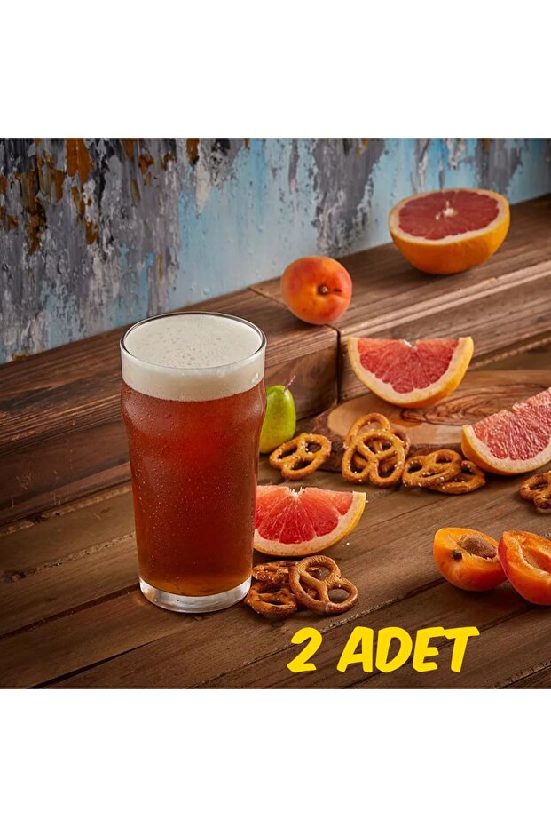2 Adet Büyük Boy Bira Bardağı  560ml - 1