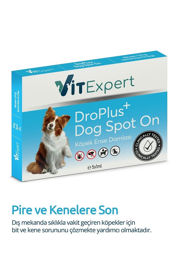 Droplus Köpek Damlası Dış Parazit Pire Kene Bit Ve Deri Bakımı Için Bitkisel Damla - 5 Tüp - 7