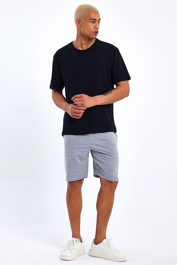 Süperlife Erkek Regular Fit Brooklyn Baskılı Şort Spr 208 - 1