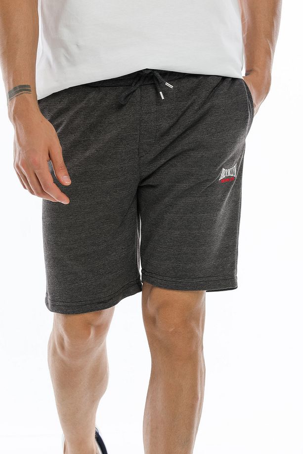 Süperlife Erkek Regular Fit Nakışlı Brooklyn Şort Spr21y57 - 3