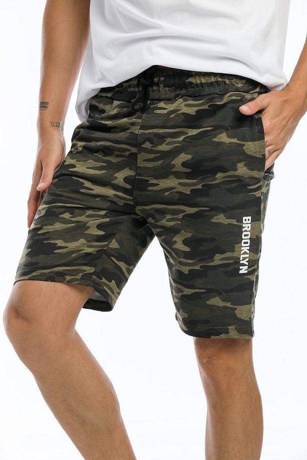Süperlife Erkek Regular Fit Brooklyn Baskılı Şort Spr 208 - 4