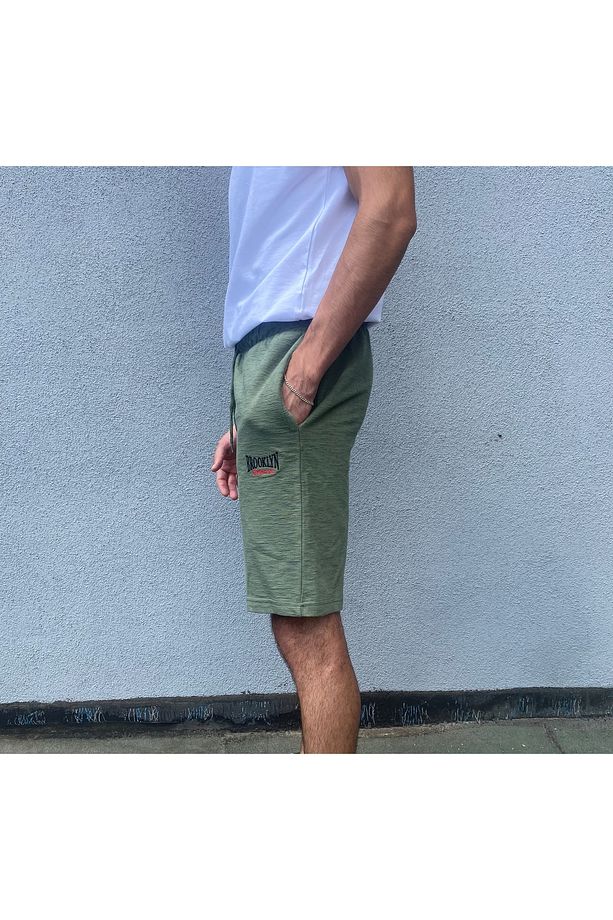 Süperlife Erkek Regular Fit Nakışlı Brooklyn Şort Spr21y57 - 2