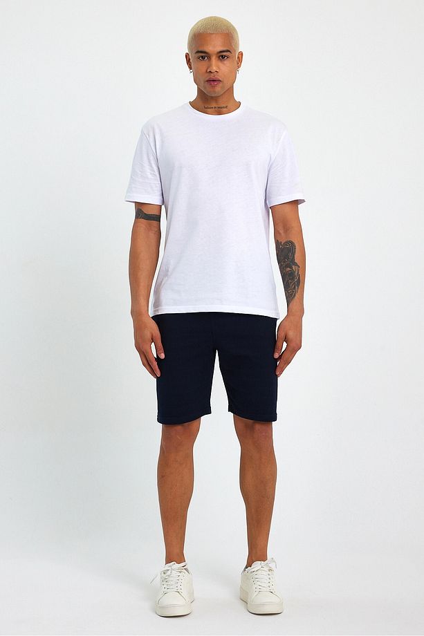 Süperlife Erkek Regular Fit Brooklyn Baskılı Şort Spr 208 - 1