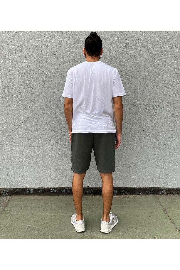 Süperlife Erkek Regular Fit Nakışlı Brooklyn Şort Spr21y57 - 3