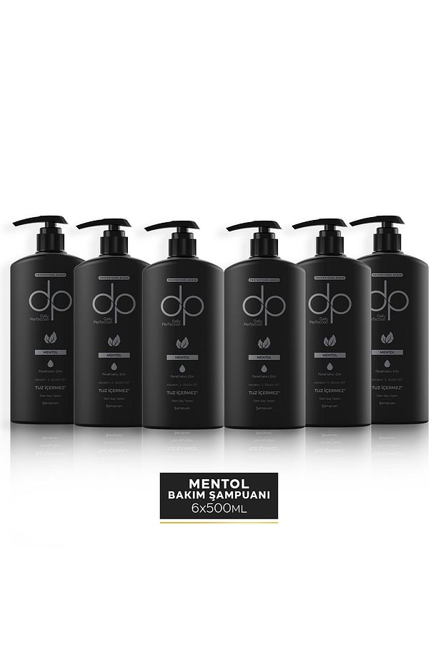 Şampuan Mentol 500 ml X 6 Adet - 1