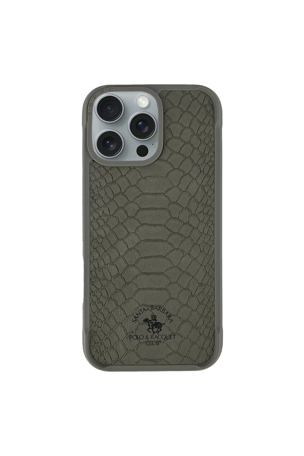 Sbprc iPhone 16 Pro Compatible Case Pu Leather Crocodile Design Business Knight Cover