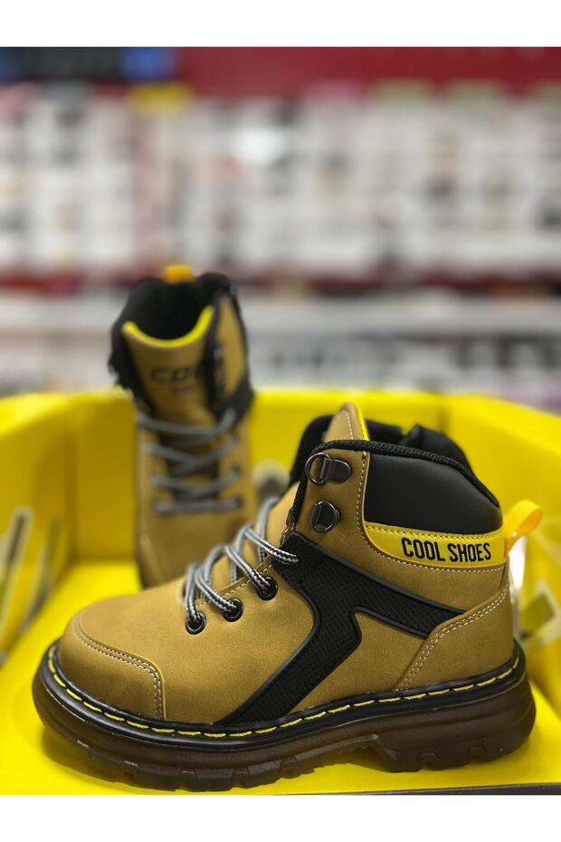 حذاء كان أصفر للأولاد - 4