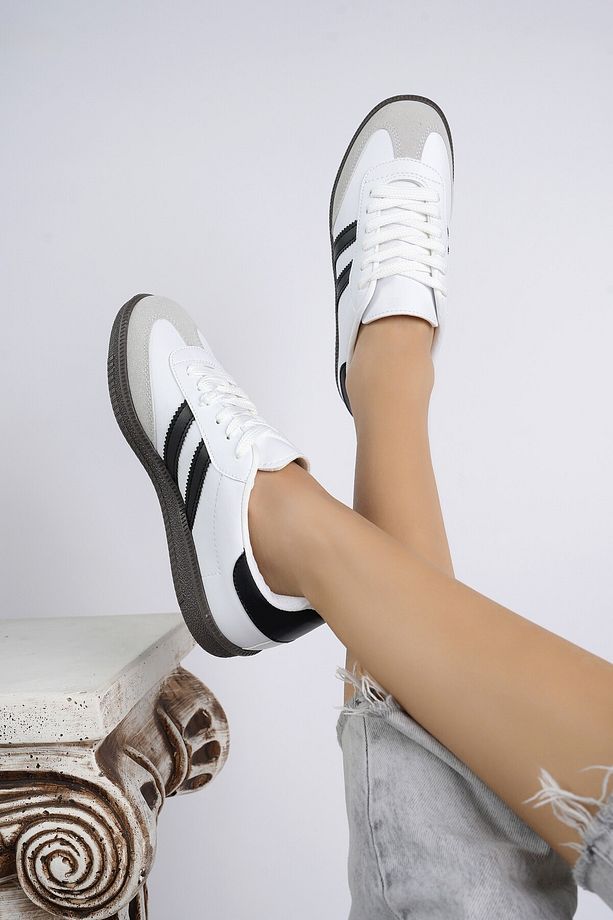 Gordon Unisex Ortopedik Günlük Garantili Bağcıklı Yürüyüş Koşu Sneaker Spor Ayakkabı - 7