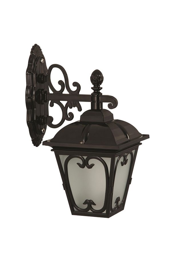 Avonnı Bap-68181-bsy-m2 Siyah Boyalı Dış Mekan Aydınlatma E27 Abs Polikarbon Cam 28x20cm - 1