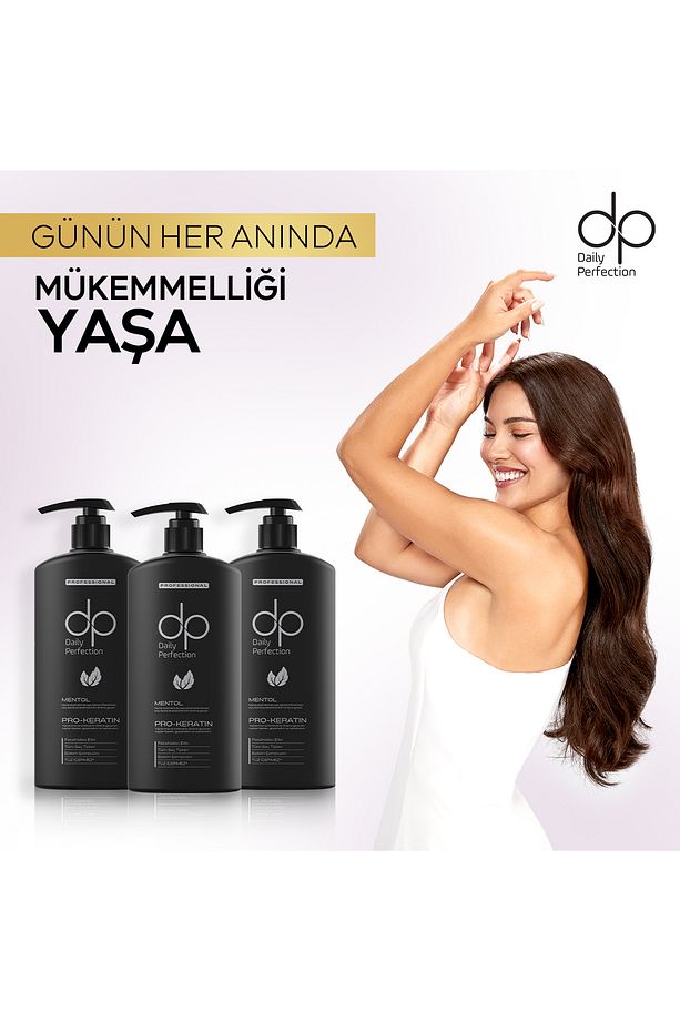 Şampuan Mentol 800 ml X 3 Adet - 4