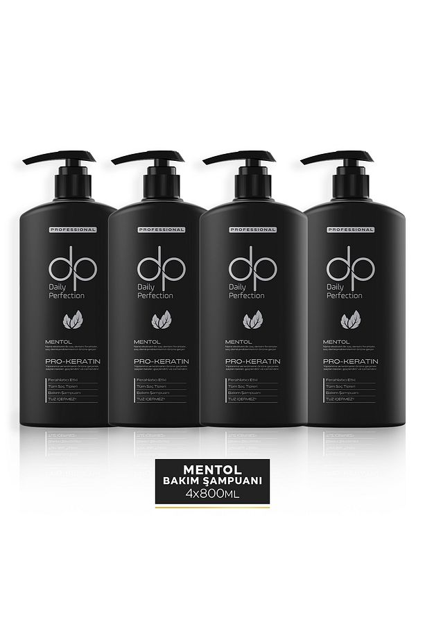 Şampuan Mentol 800 ml X 4 Adet - 1
