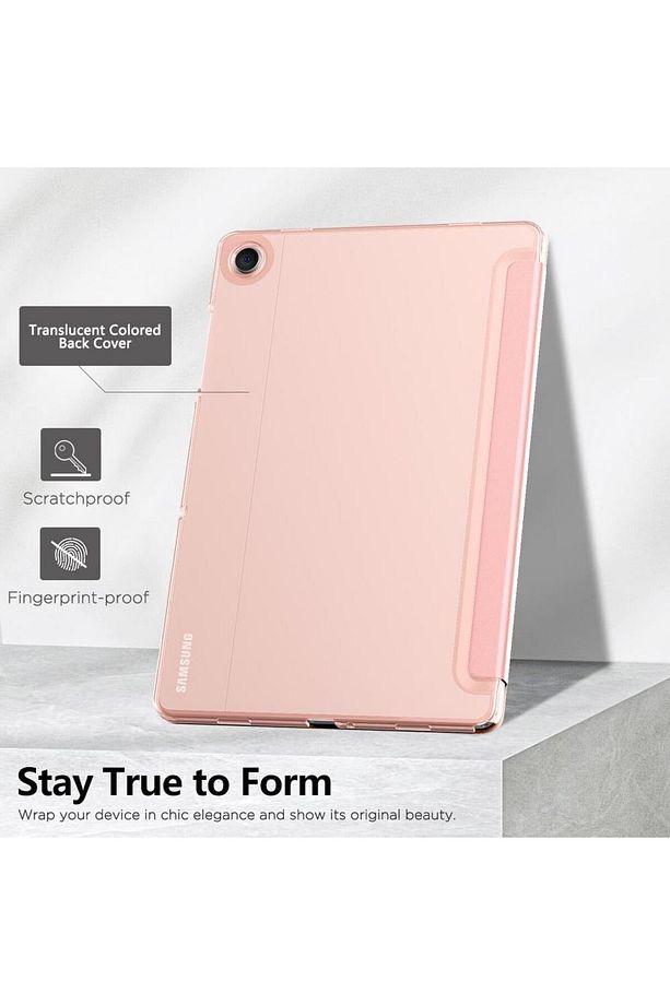 Galaxy Tab A9 8.7inç X110 X115 X117 Uyumlu Kılıf New Pu Deri Smart Standlı Case Uyku Modlu - 5