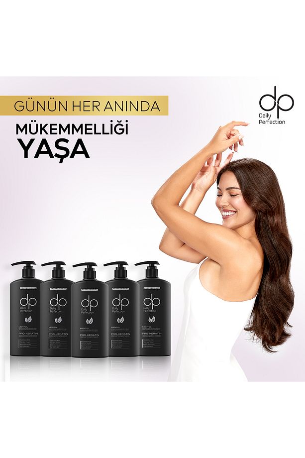 Şampuan Mentol 800 ml X 5 Adet - 4