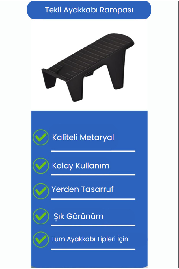 10 Adet Tekli Ayakkabı Rampası - 3