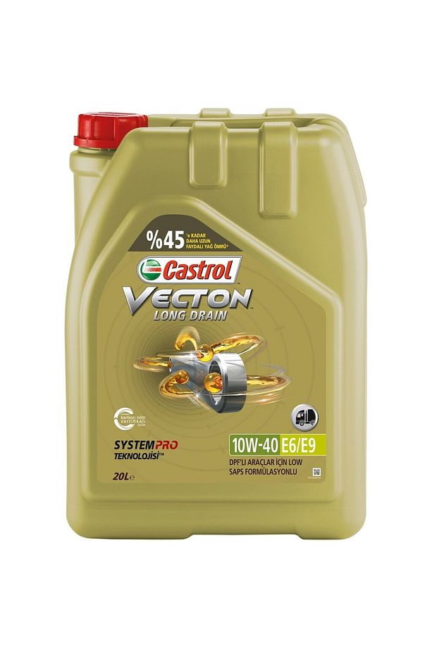 Vecton 10w-40 E6/e9 Dpf Motor Yağı 20 L - 1