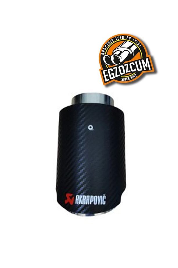100 Mm Tekli Içi Krom Tek Çıkış Egzoz Ucu Akrapoviç Eksoz - 4