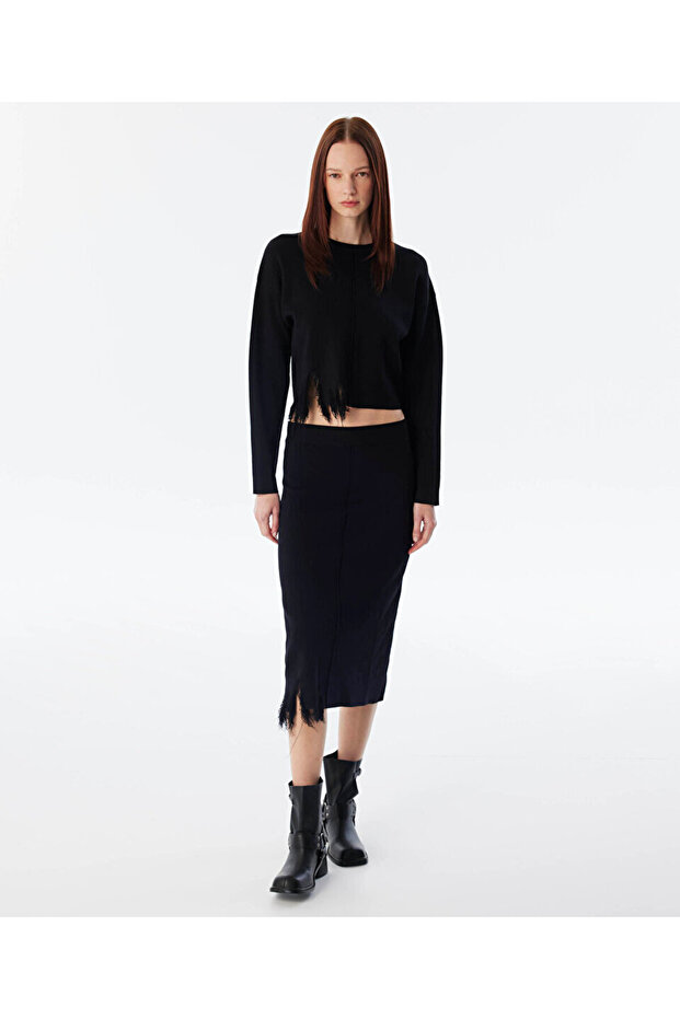 ESKİTME EFEKTLİ TRİKO - 5