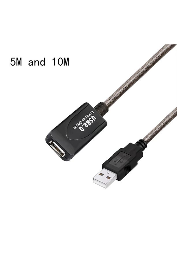 5 Metre 5mt Usb Extension Cabble Usb Uzatma Kablosu Uzatıcı Ara Kablosu Dişi Erkek High Speed Kablo - 7