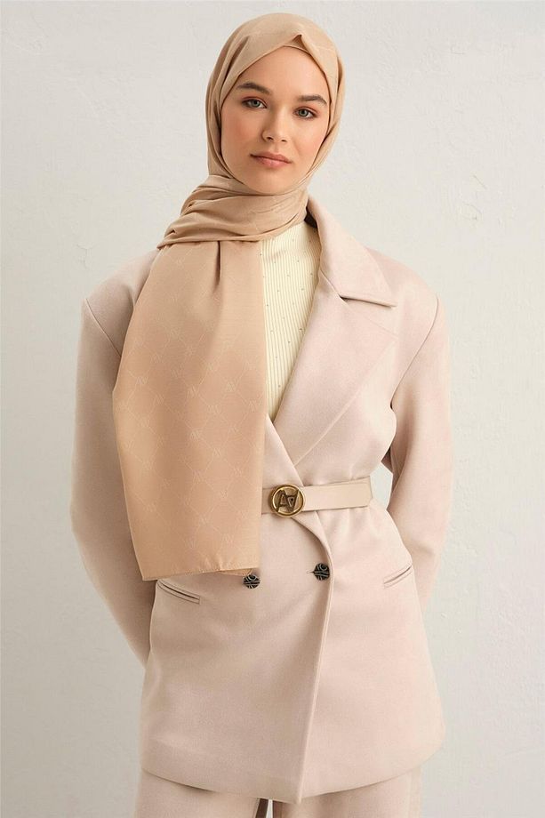 Trend Monogram Şal 1 23003 23014 - 1