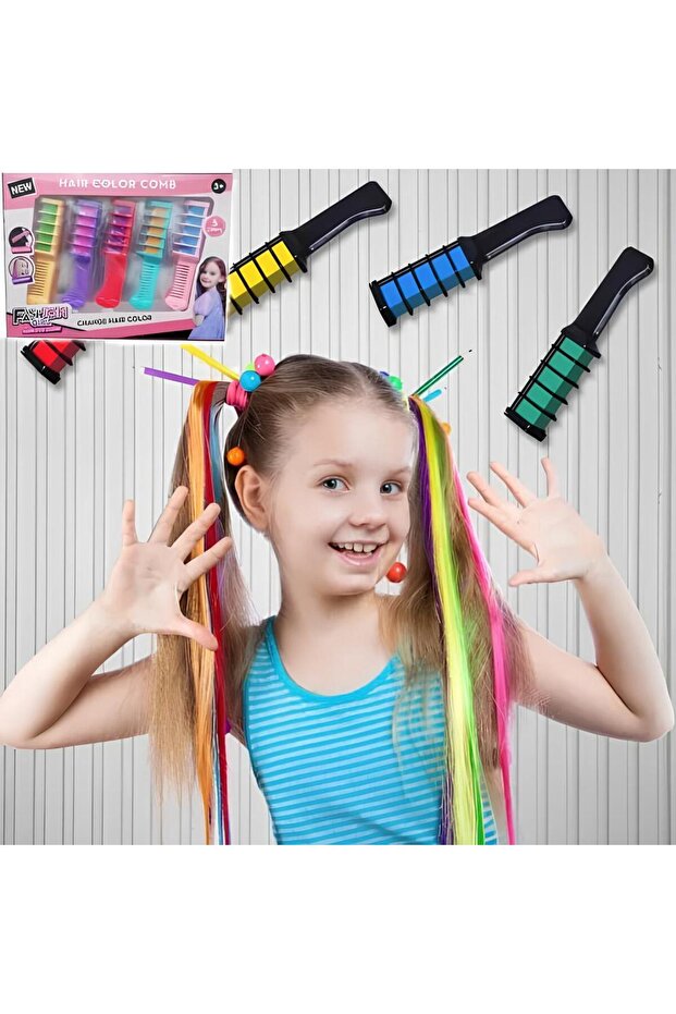 5 Renk Saç Boyama Seti - 2