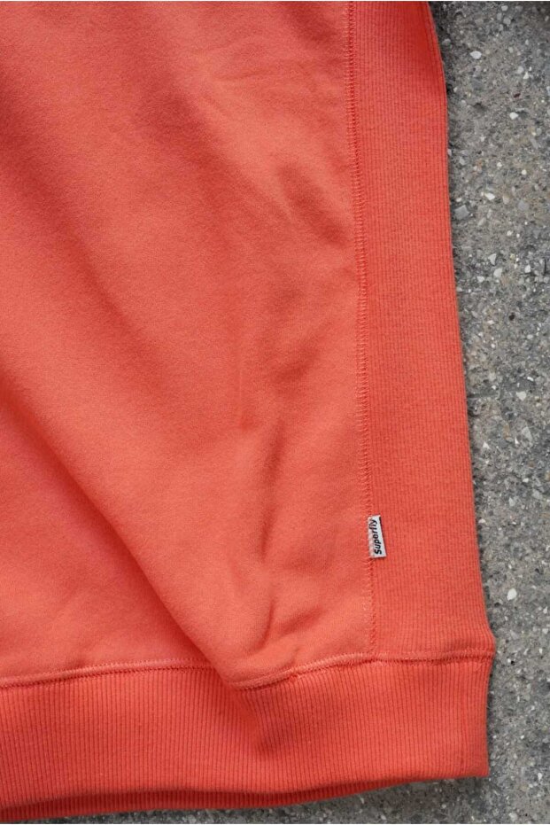 Aplike baskılı 3 iplik sweatshirt - 2