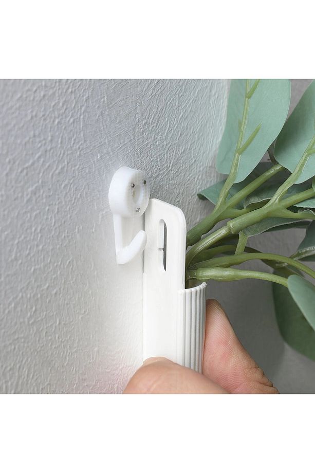3 Adet Asılabilir Yapay Bitki Ikea 3'lü Set Yapay Duvar Bitkisi Yeşil Renk - 3