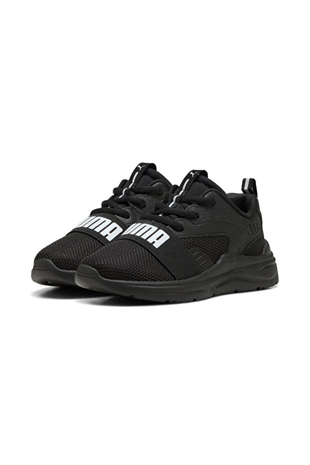 PUMA Soft Wired 2 PS - أبيض وأسود