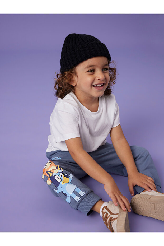 Nmmnuse Bluey Nreg Swe Pants - Bru Sky