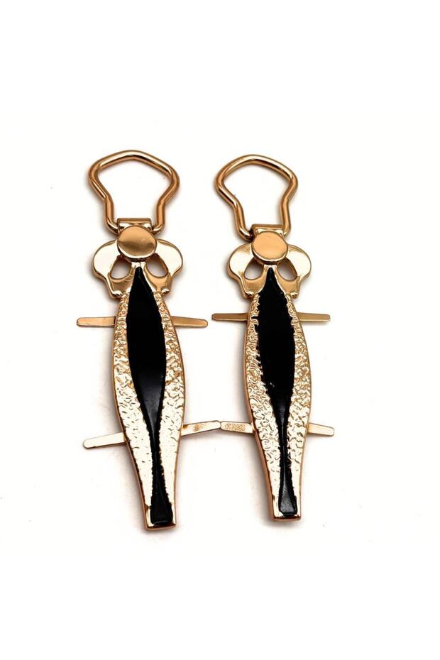 Angel Bag Accessory Light Gold Metal Handle Holder 2 Pieces Model:3