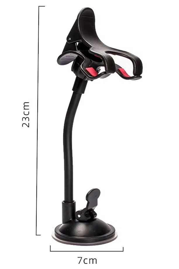 ® Akrobat Cama Sabitlenen Güçlü Vakumlu 360 Derece Dönen Tüm Modellere Uyan Oto Telefon Tutuc - 5