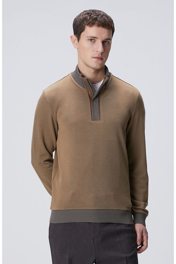 Camel Sweatshirt - 1