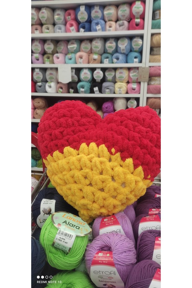 Puffy Heart Pillow