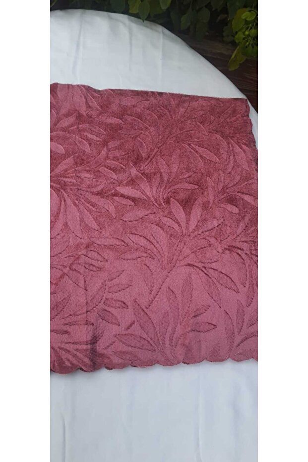 Hand-Feathered and Veined Sofa Cover with Silicone Anti-Slip Bottom