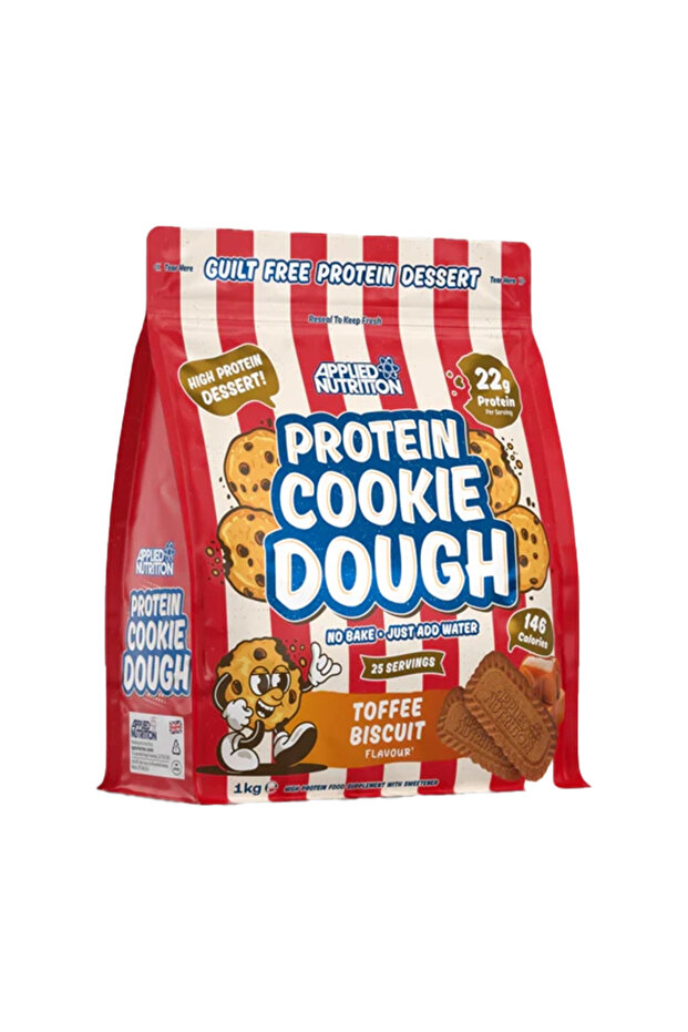 Applied Nutrition Protein Cookie Dough, Toffee Biscuit, 1 kg