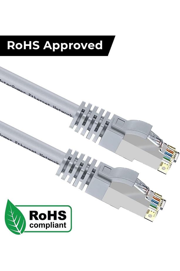 Cat5e 8p8c Rj45 Network Internet Ethernet Bilgisayar Kablosu Modem Lan Rj45 Patch Kablo ( 20 Metre ) - 7